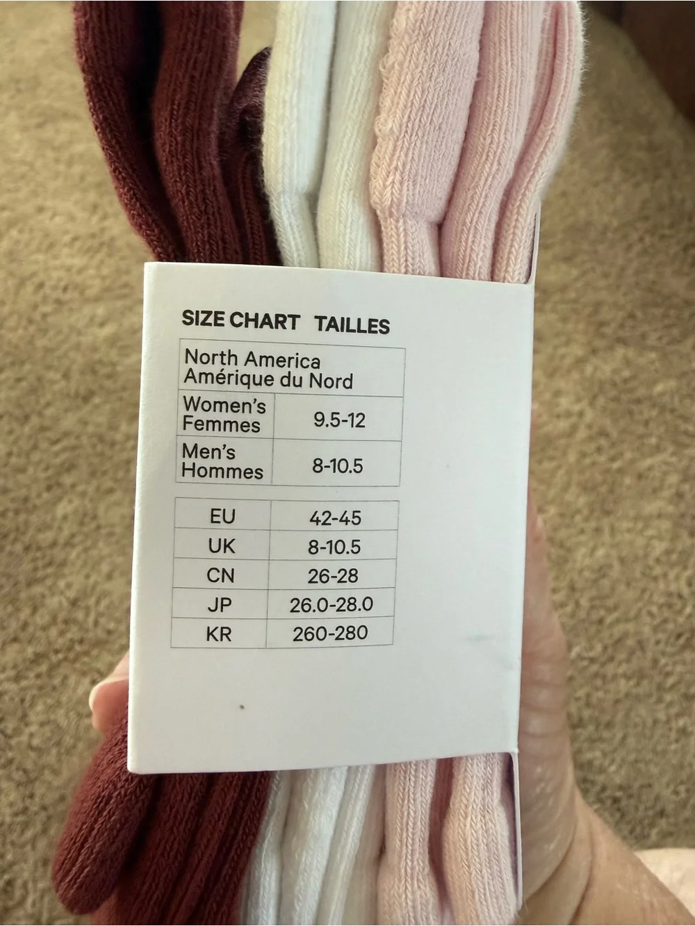 lululemon athletica Daily Essential Quarter Socks - Deep Brick Red (3-Pack)